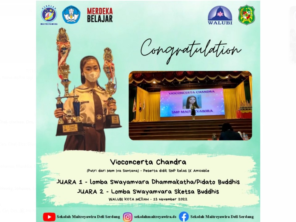 Juara Lagi! Perlombaan Swayamvara Buddhis - Walubi Kota Medan